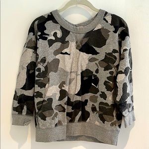 Camo sweatshirt
